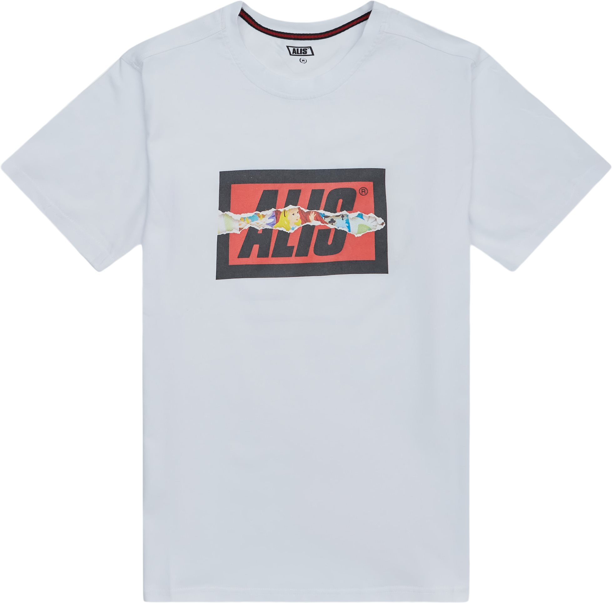 ALIS T-shirts RIPPED UP T-SHIRT AM3085 Hvid