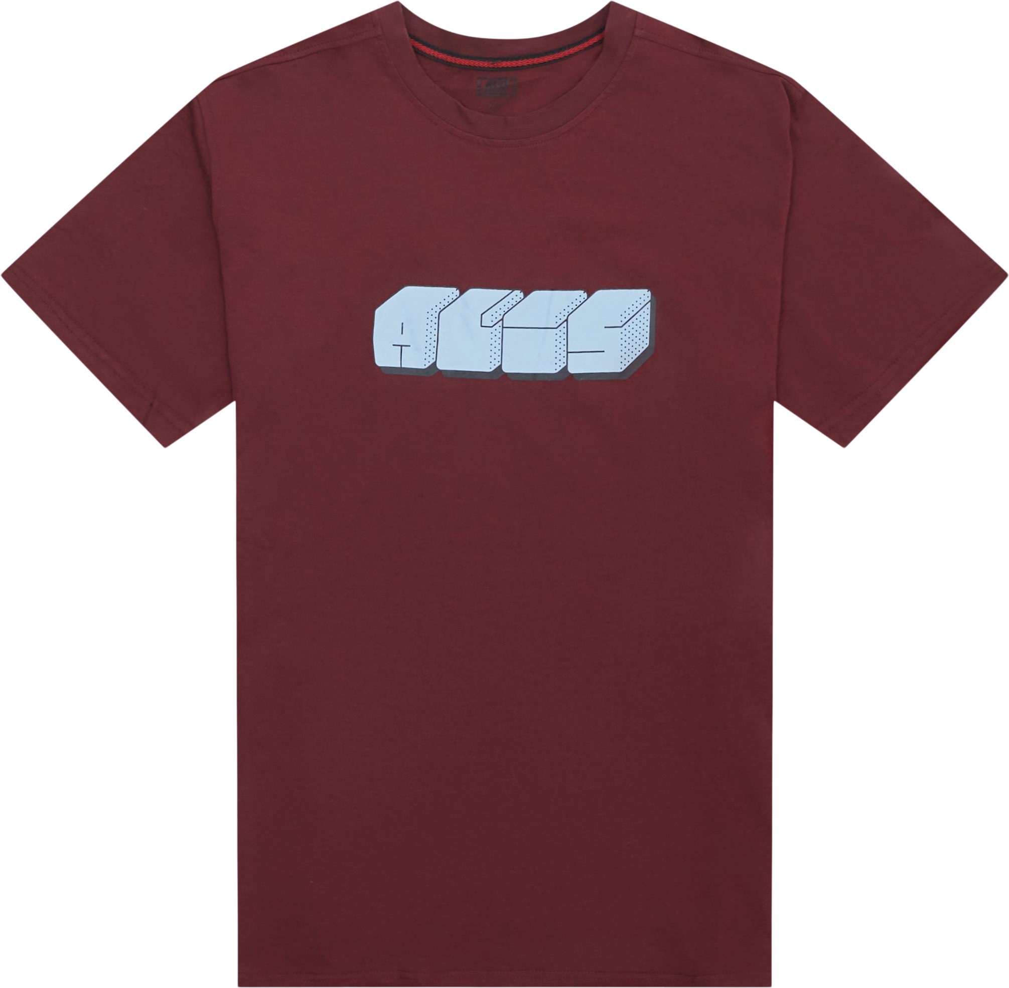 ALIS T-shirts CUBE T-SHIRT AM3090 Bordeaux