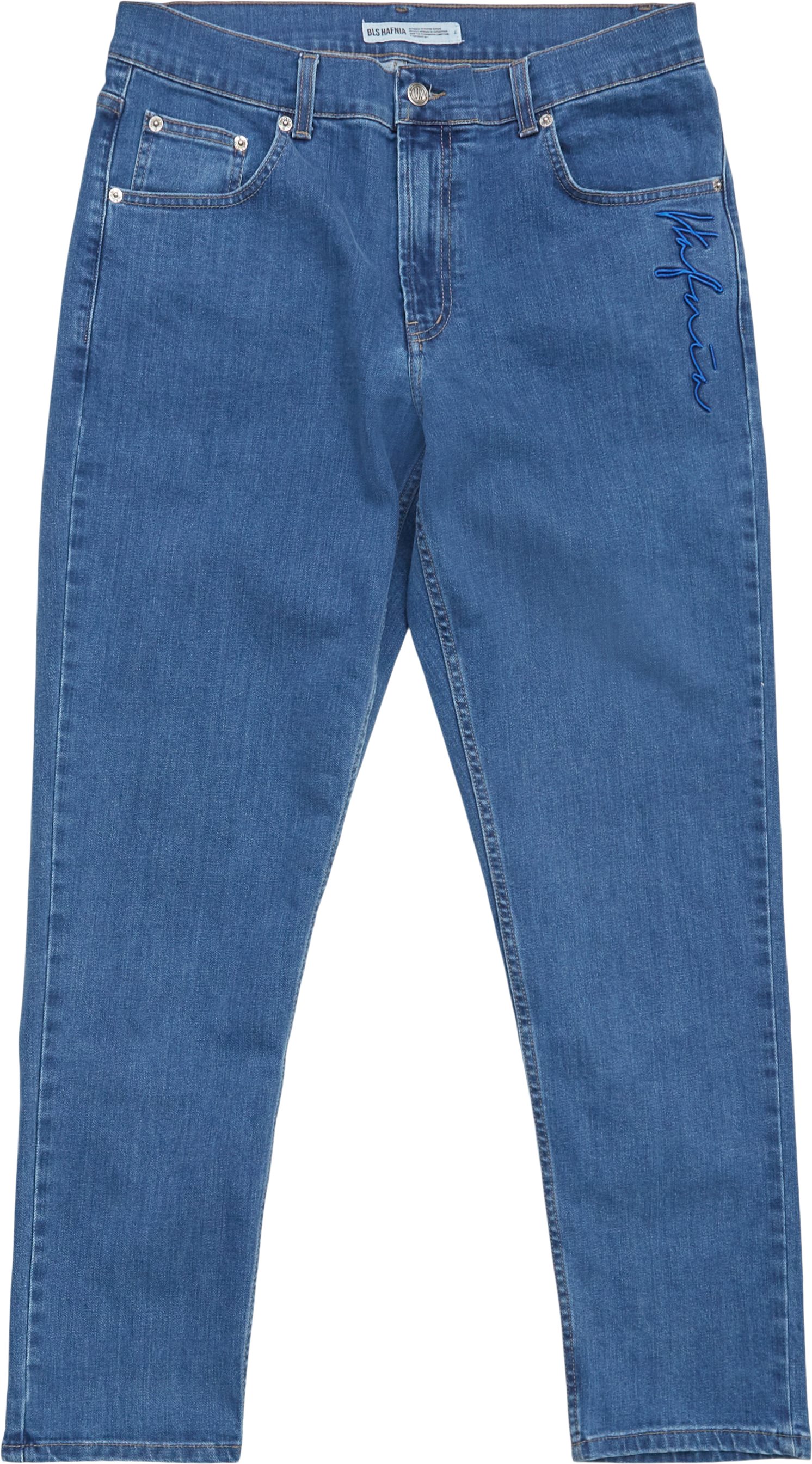 Jeans - Regular fit - Blå