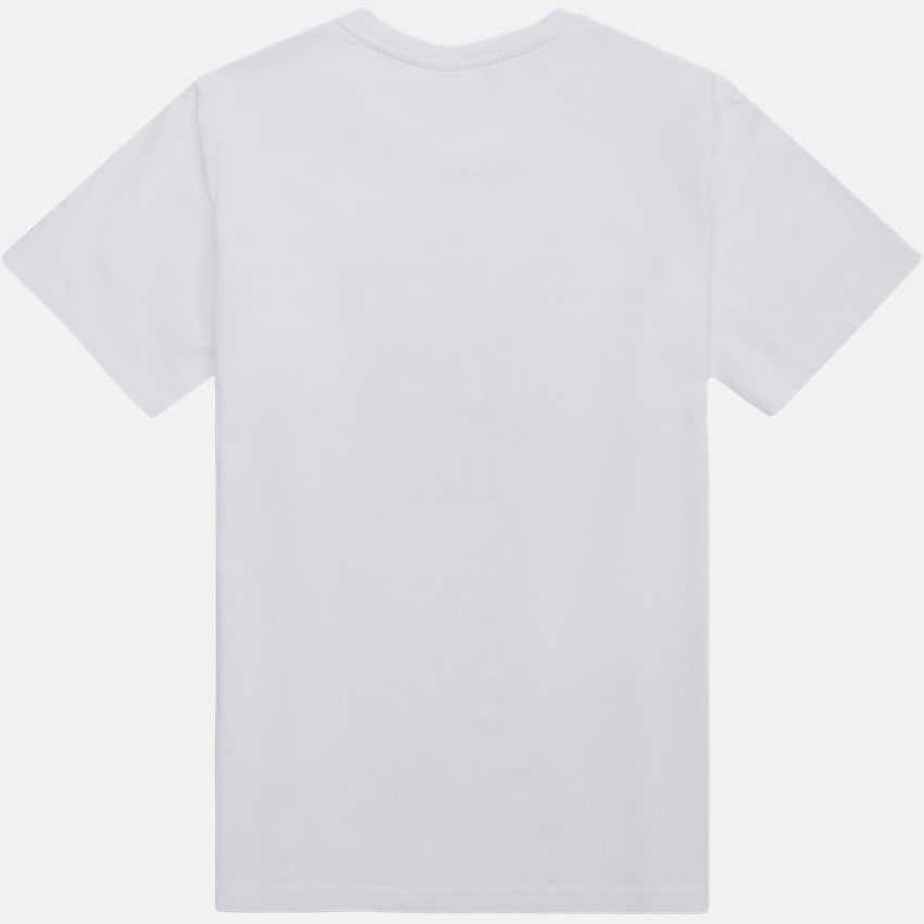 BLS T-shirts OUTLINE LOGO T-SHIRT 202208082 HVID
