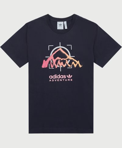 Adidas Originals T-shirts ADV RIDE TEE HK4981 Blå
