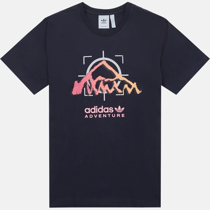 Adidas Originals T-shirts ADV RIDE TEE HK4981 BLÅ