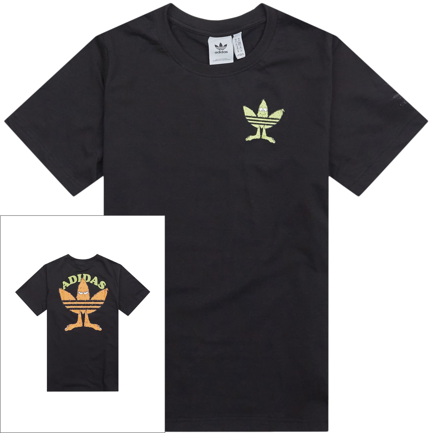 Adidas Originals T-shirts FUN SS TEE HM249 Sort
