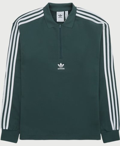 Adidas Originals Sweatshirts 3-STRI POLO HK7426 Green