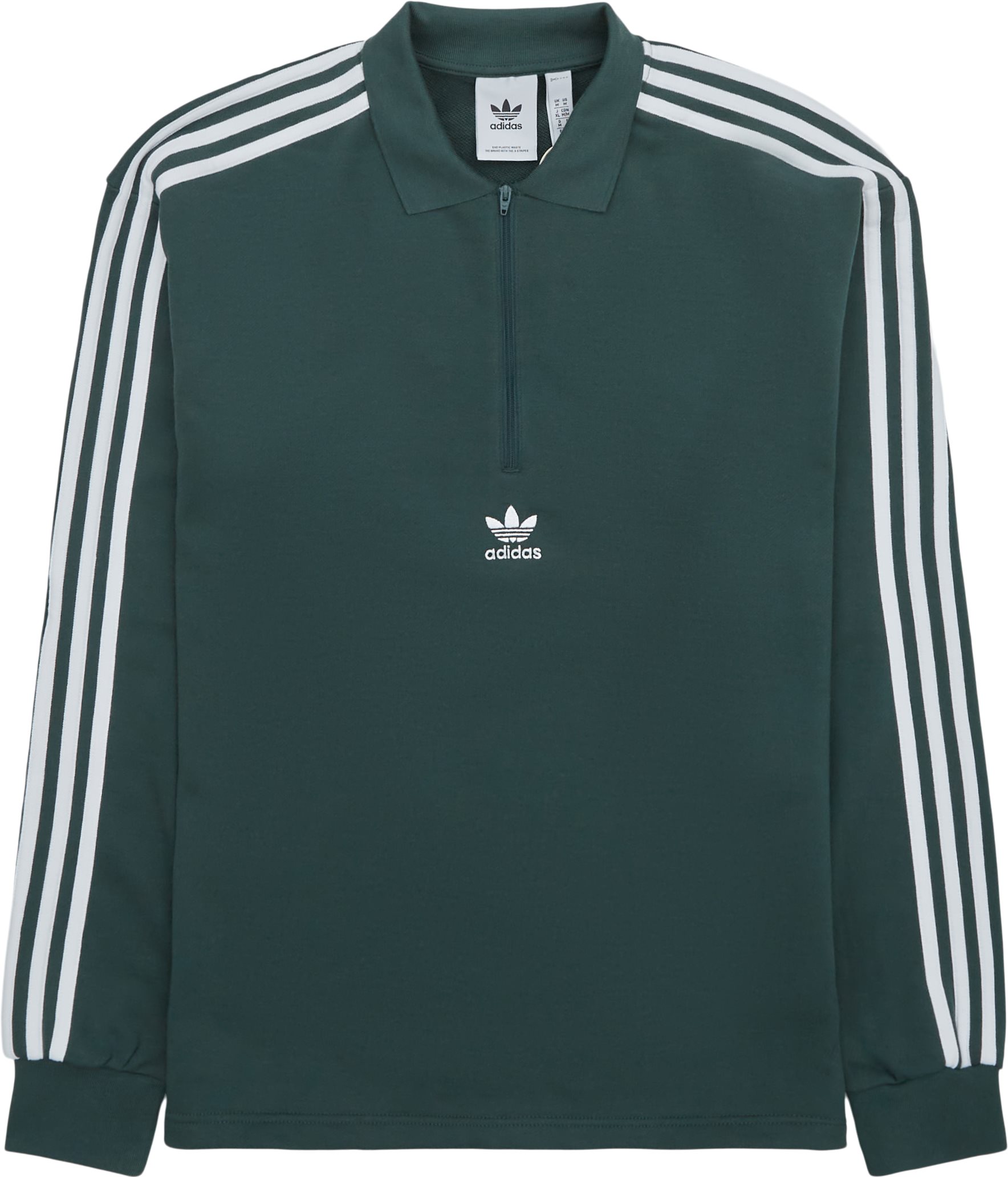 Adidas Originals Sweatshirts 3-STRI POLO HK7426 Grön