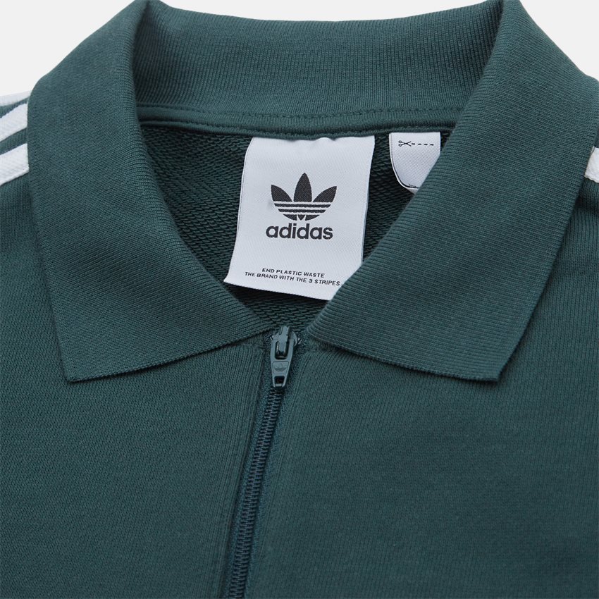 Adidas Originals Sweatshirts 3-STRI POLO HK7426 GRØN