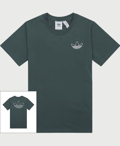 Adidas Originals T-shirts TREF SER T HK2784 Grøn