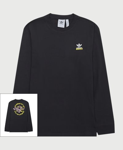 Adidas Originals T-shirts UNITE LS HL9263 Black