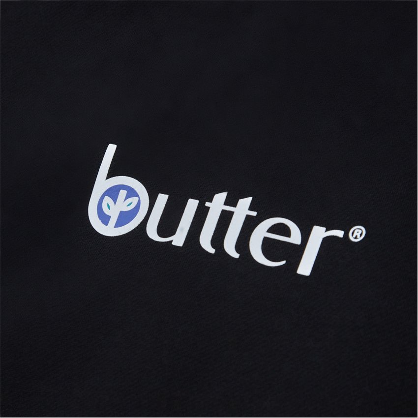 Butter Goods Sweatshirts LEAF CLASSIC LOGO PULLOVER HOOD SORT