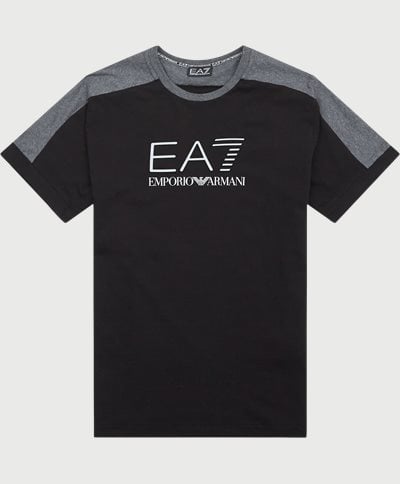 EA7 T-shirts PJ02Z-6LPT06 Sort
