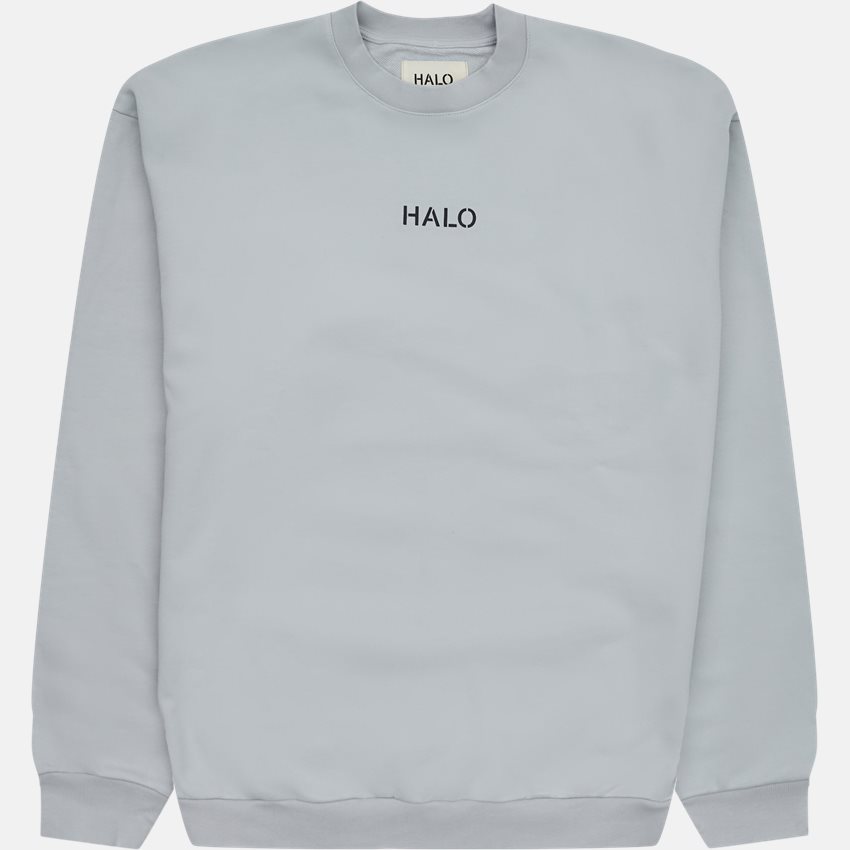 HALO Sweatshirts GRAPHIC CREW 610250 GRÅ
