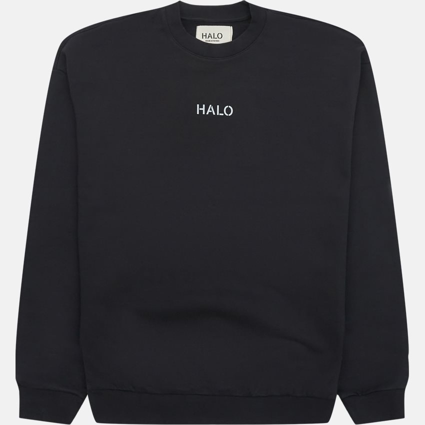 HALO Sweatshirts GRAPHIC CREW 610250 SORT