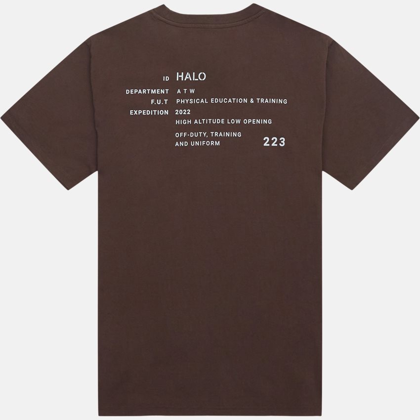 HALO T-shirts GRAPHIC TEE 610268 BRUN