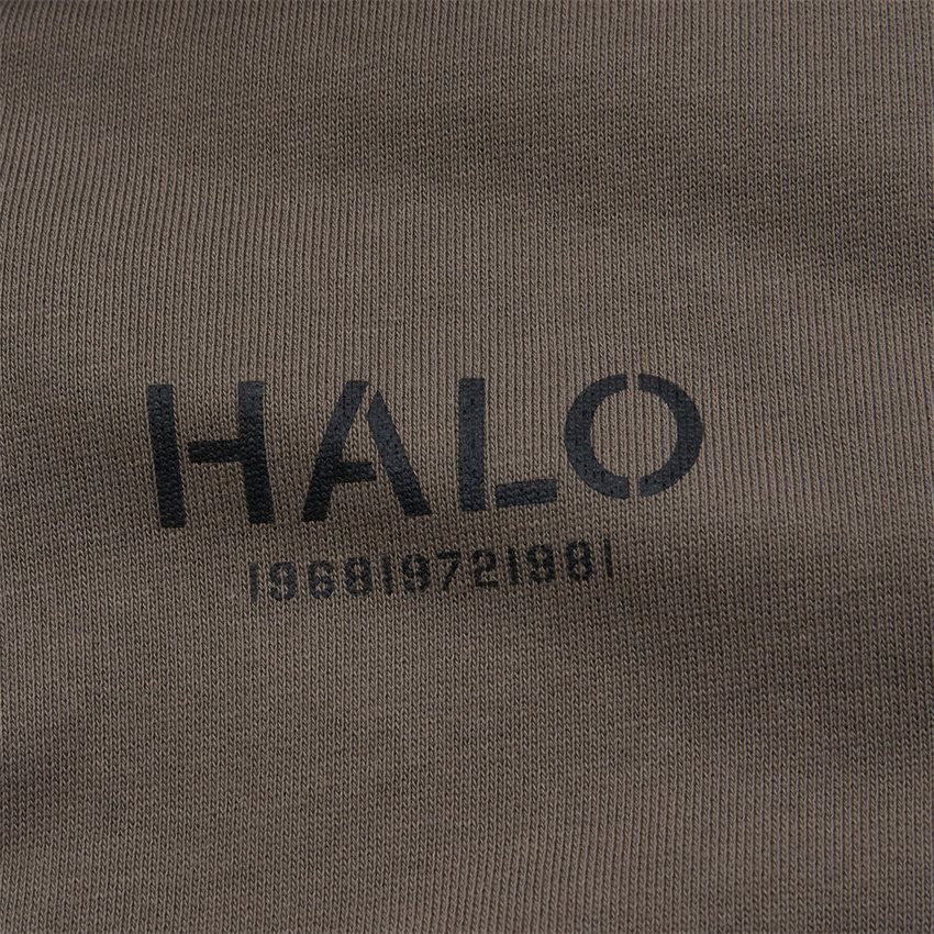 HALO Sweatshirts COTTON HALFZIP 610251 ARMY