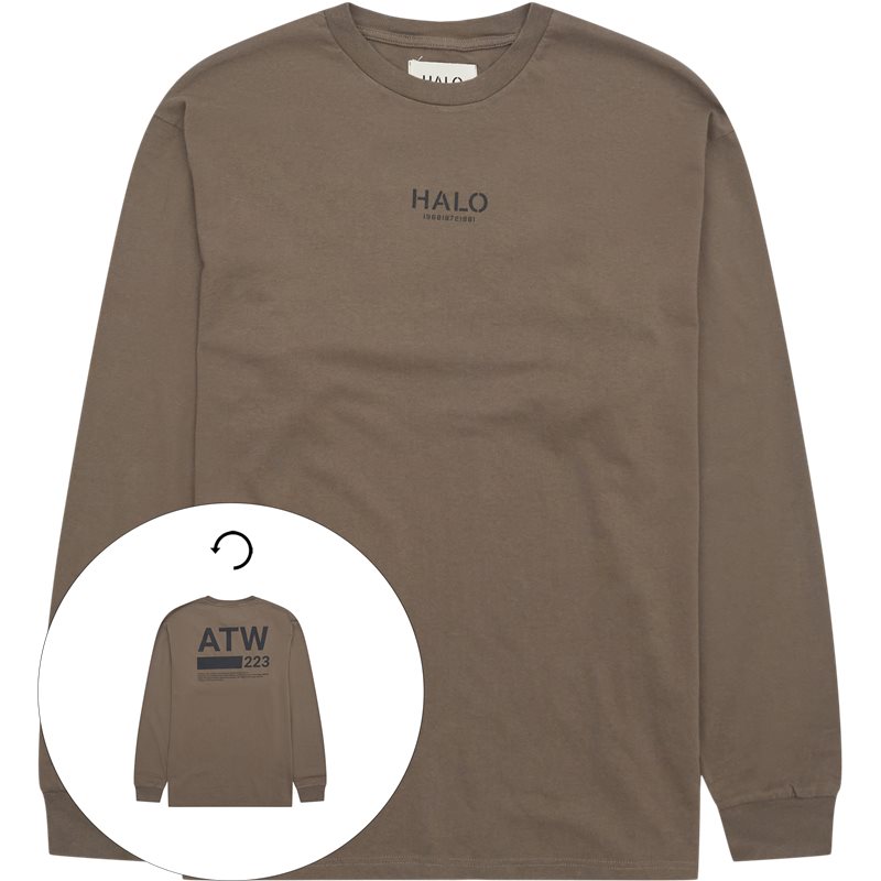 Halo Graphic L/æ Tee Army
