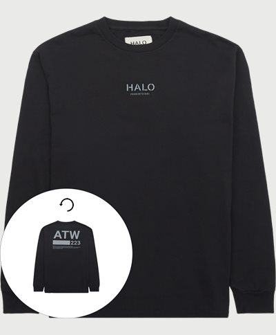 HALO T-shirts GRAPHIC LS TEE 610263 Sort