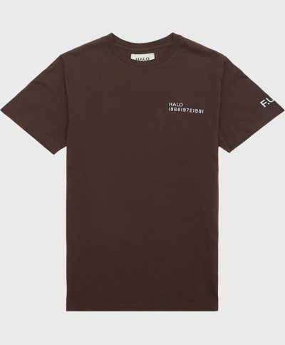 HALO T-shirts COTTON TEE 610048 AW22 Brun