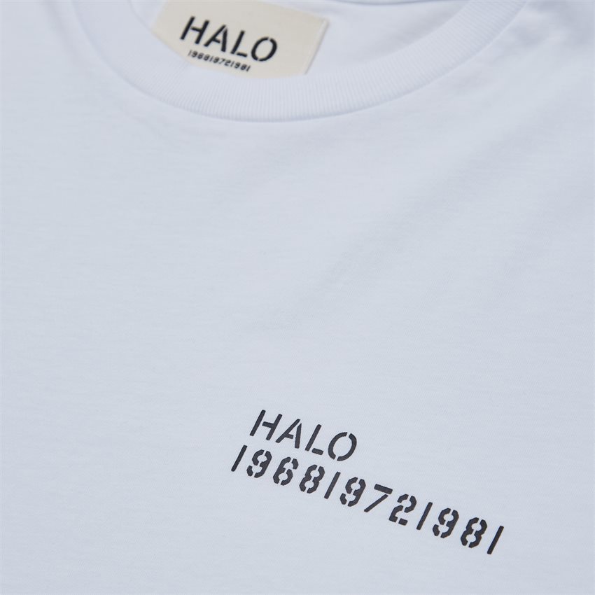 HALO T-shirts COTTON TEE 610048 AW22 HVID