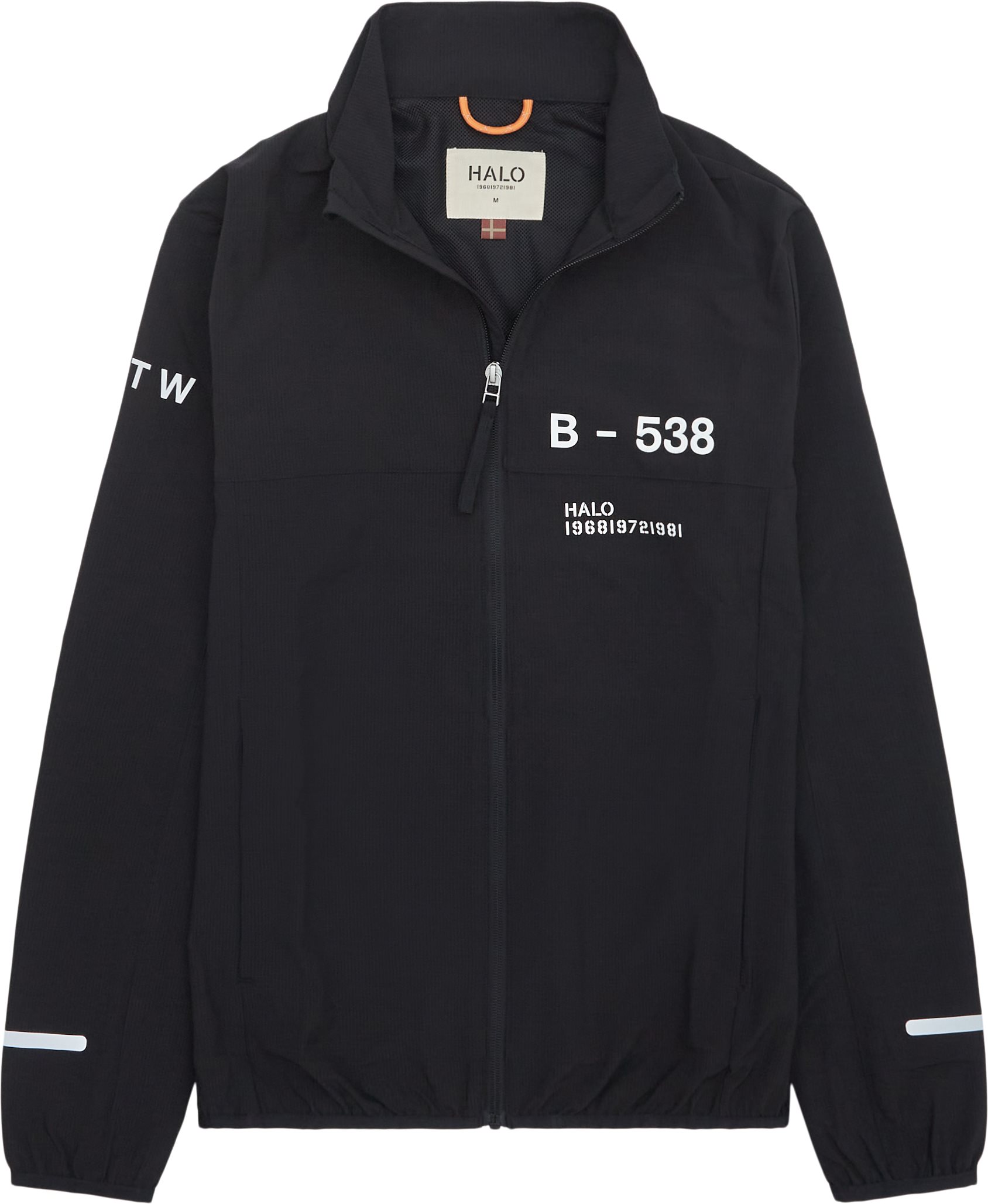 HALO Sweatshirts TECH JACKET 610100 AW22 Black