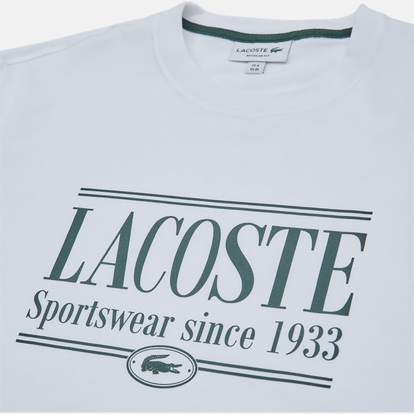 Lacoste T-shirts TH0322 HVID