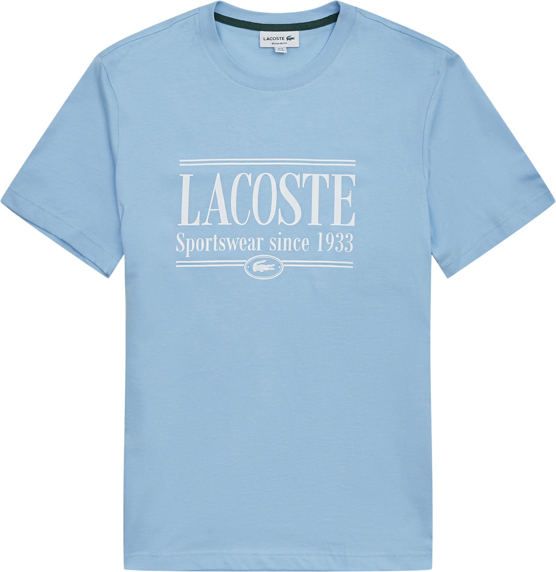 Lacoste T-shirts TH0322 Blå