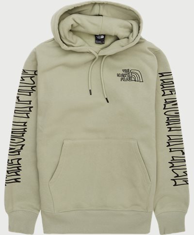 The North Face Sweatshirts PRNT HW NF0A7WTE3X3 Green