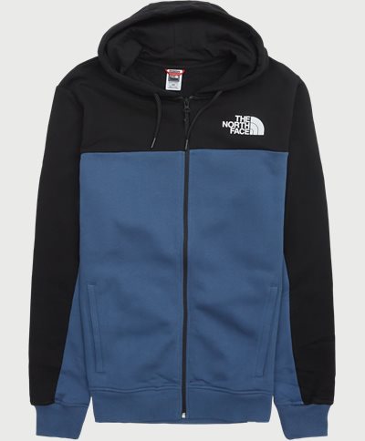 The North Face Sweatshirts ICON FULL ZIP NF0A7X1YH Blå