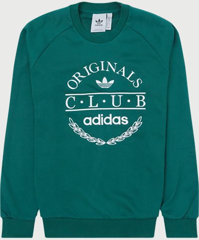 Adidas Originals Sweatshirts CLUB SWEATER HR789 Grøn