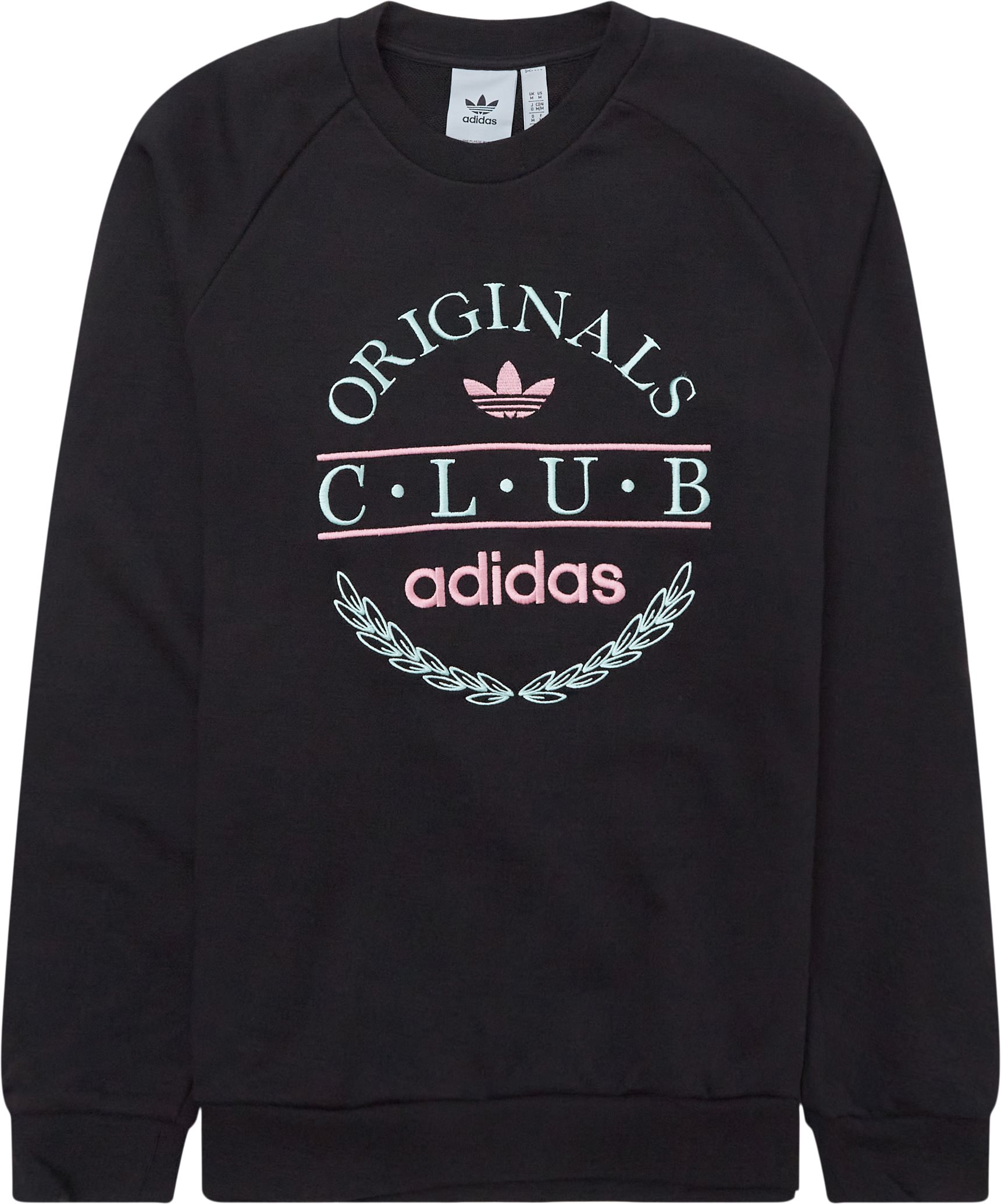 Adidas Originals Sweatshirts CLUB SWEATER HR789 Svart