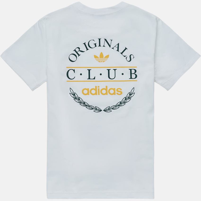 Adidas Originals T-shirts CLUB LOGO TEE HR78 HVID