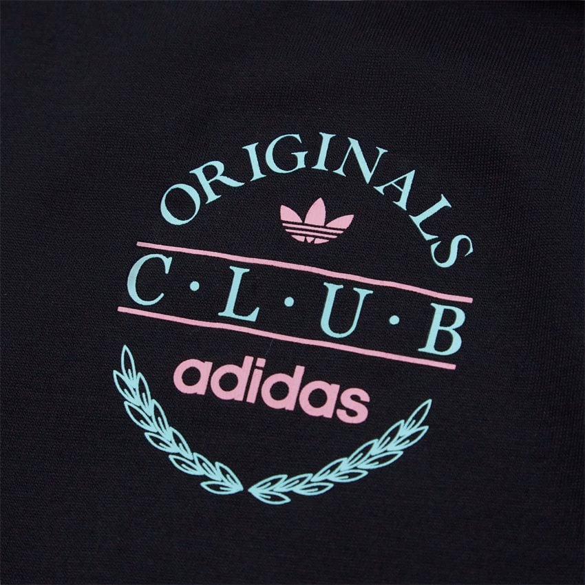 Adidas Originals T-shirts CLUB LOGO TEE HR78 SORT