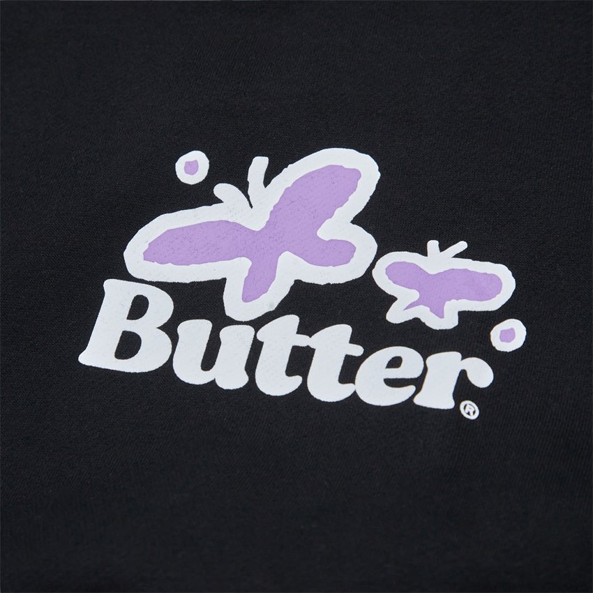 Butter Goods Sweatshirts WANDER PULLOVER HOOD SORT