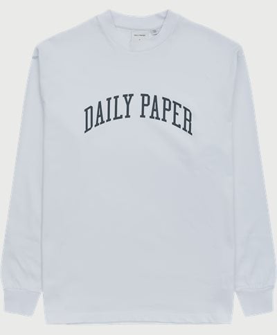 Daily Paper T-shirts ARCH LS White