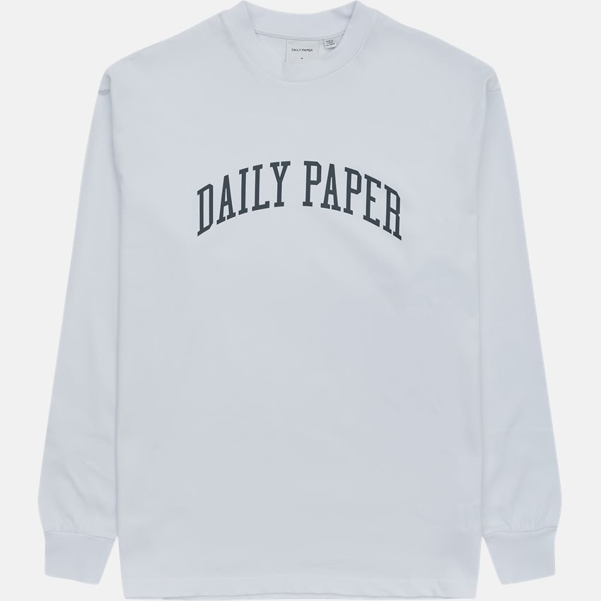 Daily Paper T-shirts ARCH LS HVID