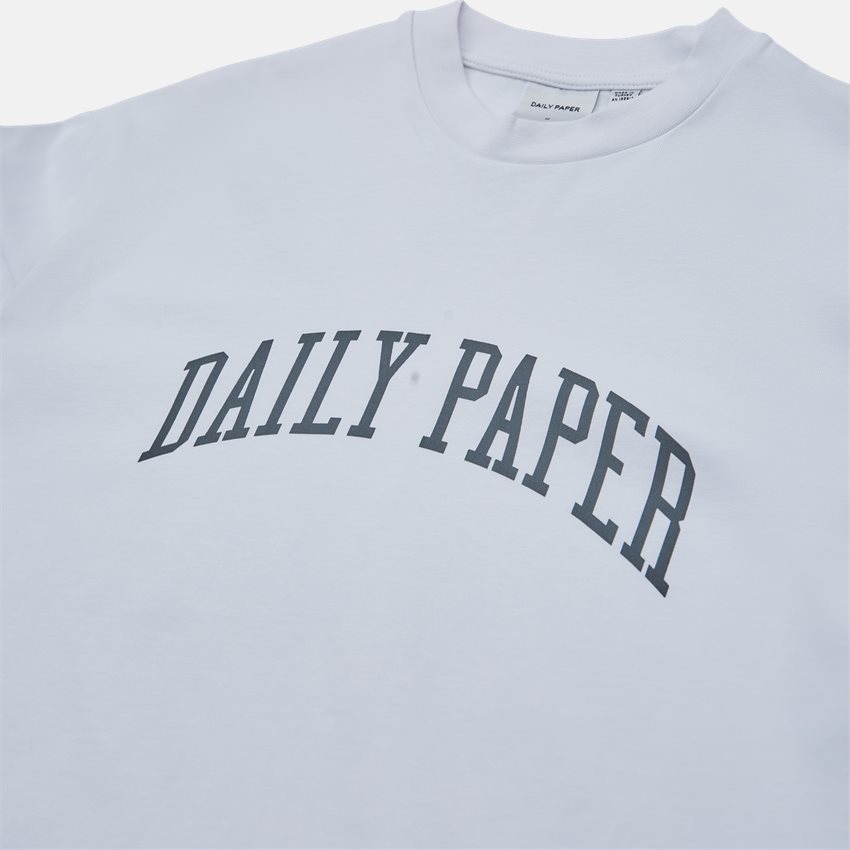 Daily Paper T-shirts ARCH LS HVID