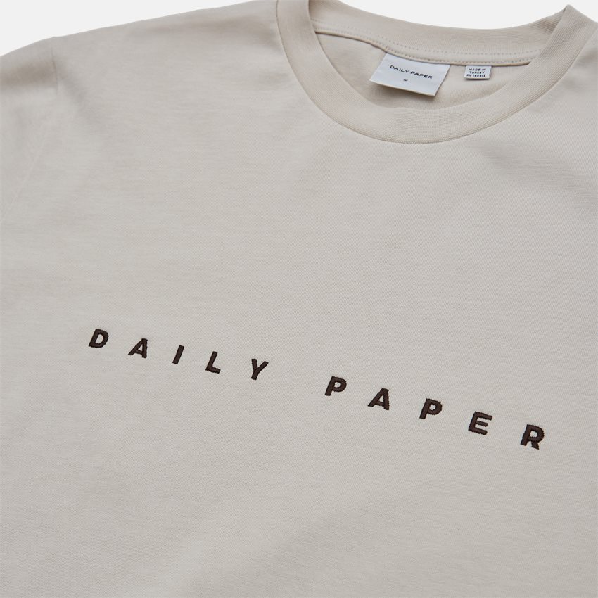 Daily Paper T-shirts ALIAS TEE AW22 BEIGE