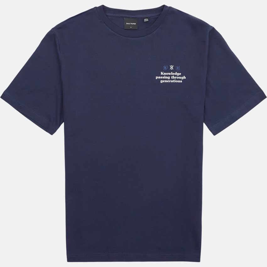 Daily Paper T-shirts NUMAIR TEE NAVY