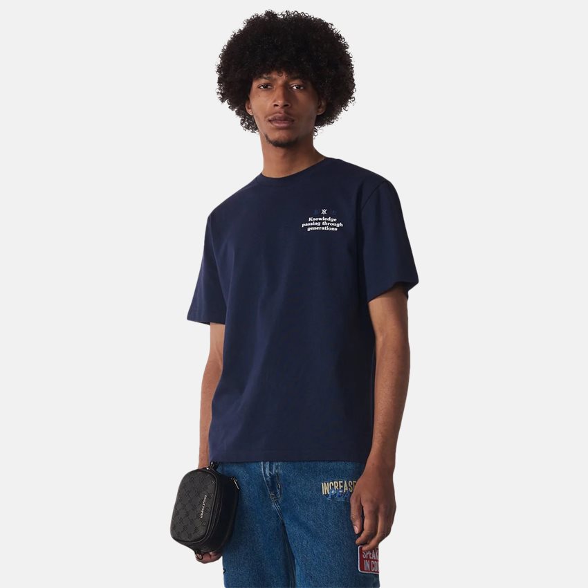 Daily Paper T-shirts NUMAIR TEE NAVY