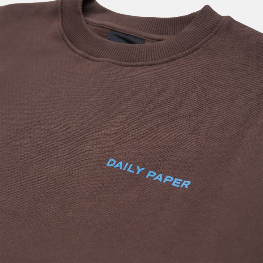 Daily Paper Sweatshirts NAZ SWEATER BRUN