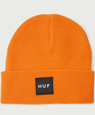 HUF Huer ESSENTIALS BOX LOGO CUFF BEANIE Orange