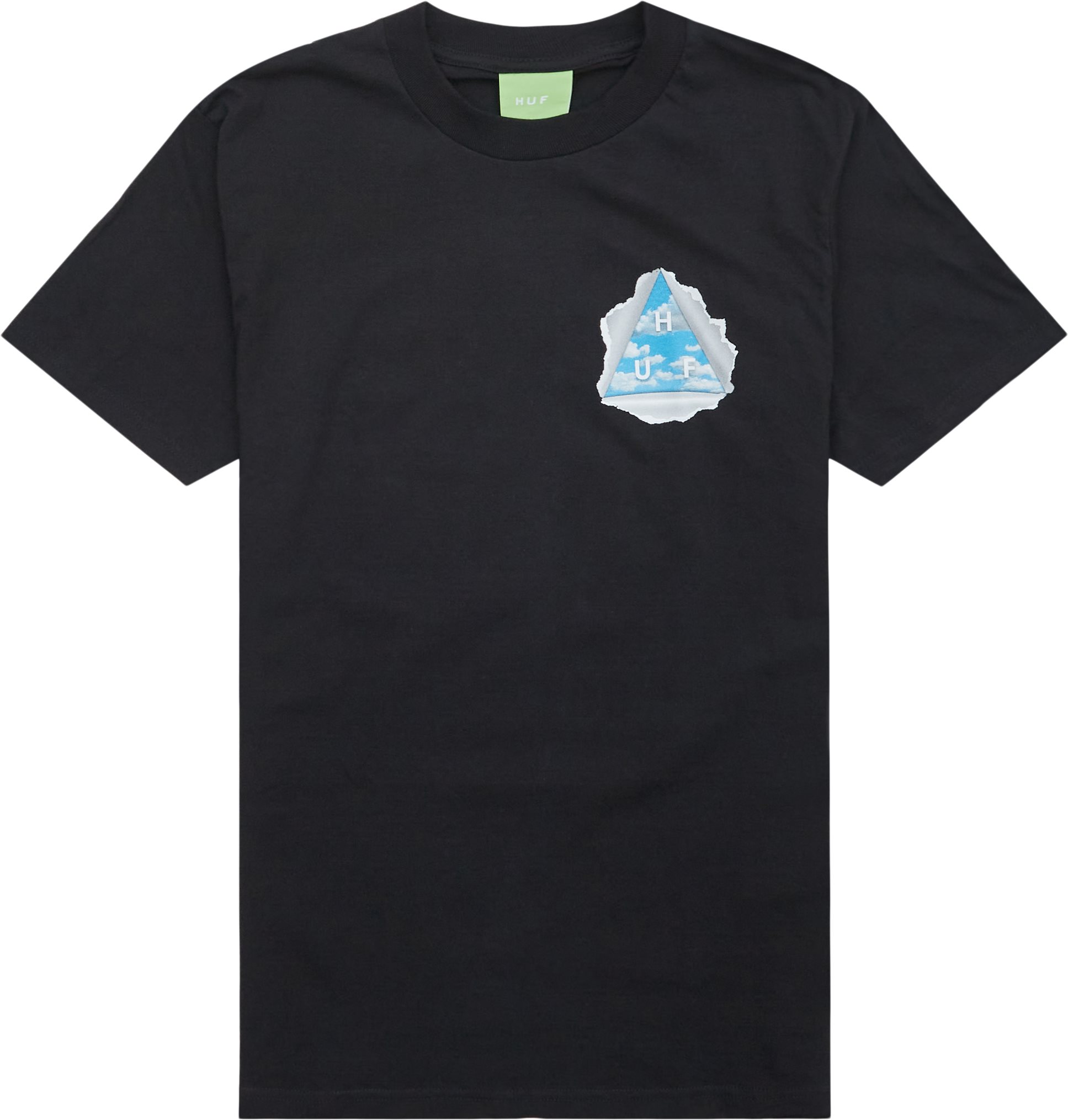 HUF T-shirts TEAR YOU A NEW ONE SS TEE Sort