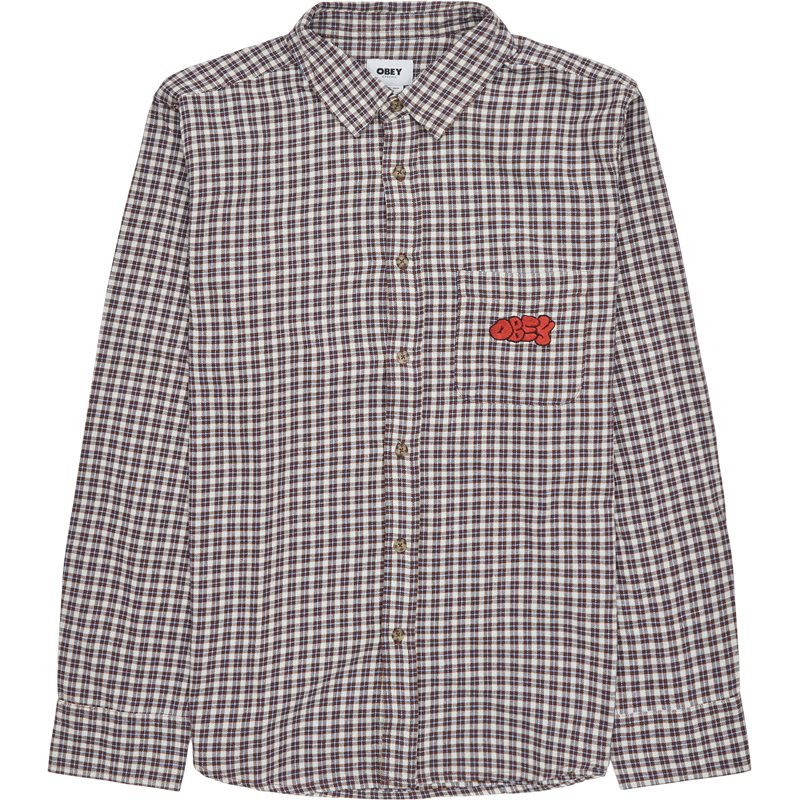 Obey Sid Woven Shirt Sand