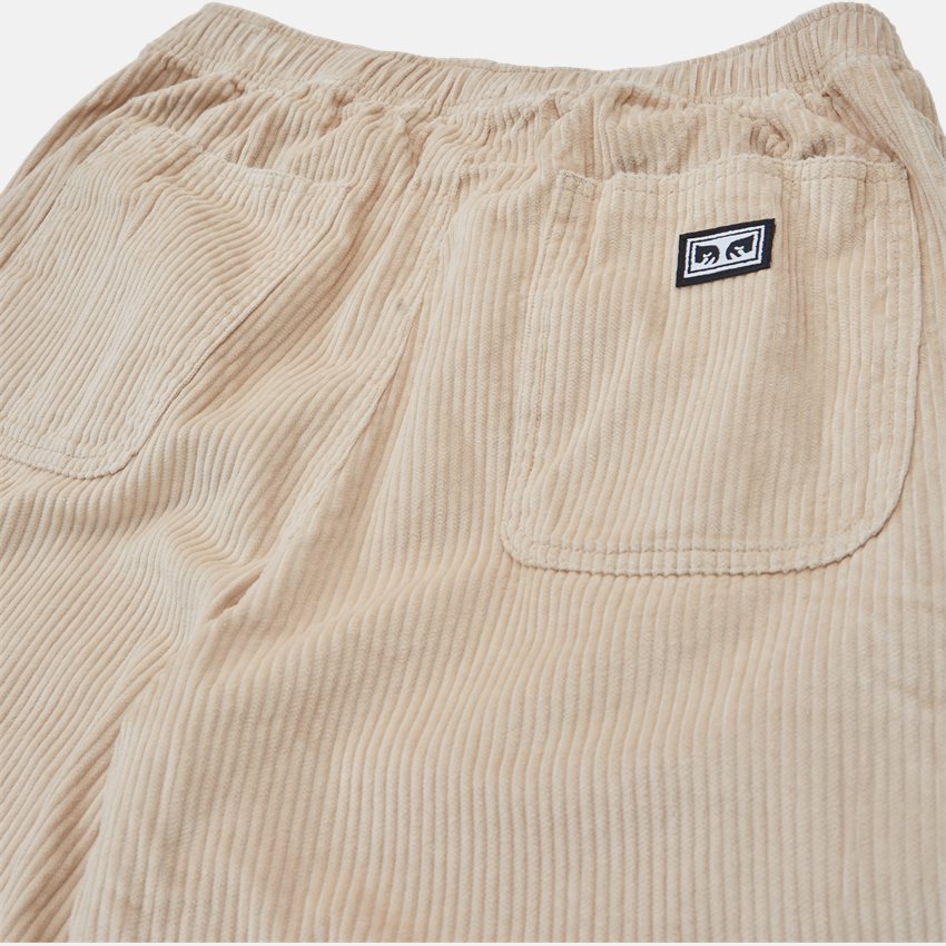 Obey Trousers EASY CORD PANT 142020195 SAND