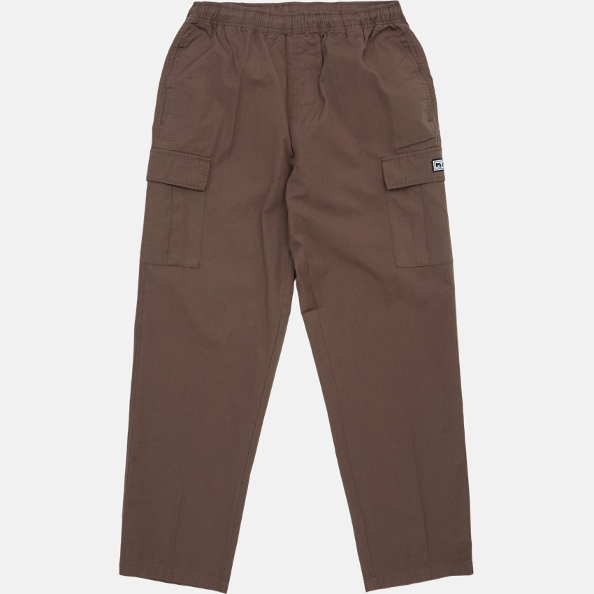 Obey Byxor EASY RIPSTOP CARGO PANT 142020196 BRUN