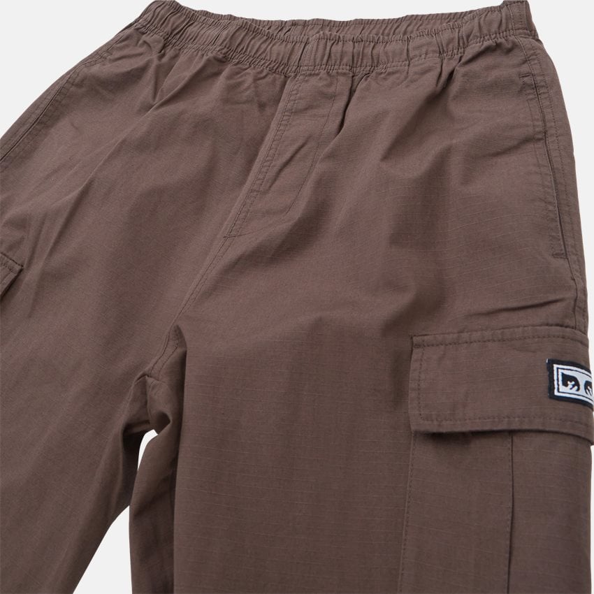 Obey Byxor EASY RIPSTOP CARGO PANT 142020196 BRUN
