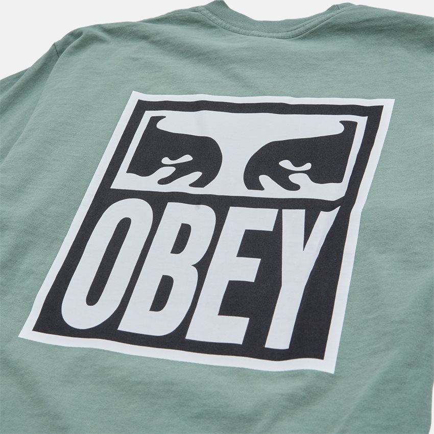 Obey T-shirts OBEY EYES ICON 2 166912142E GRØN