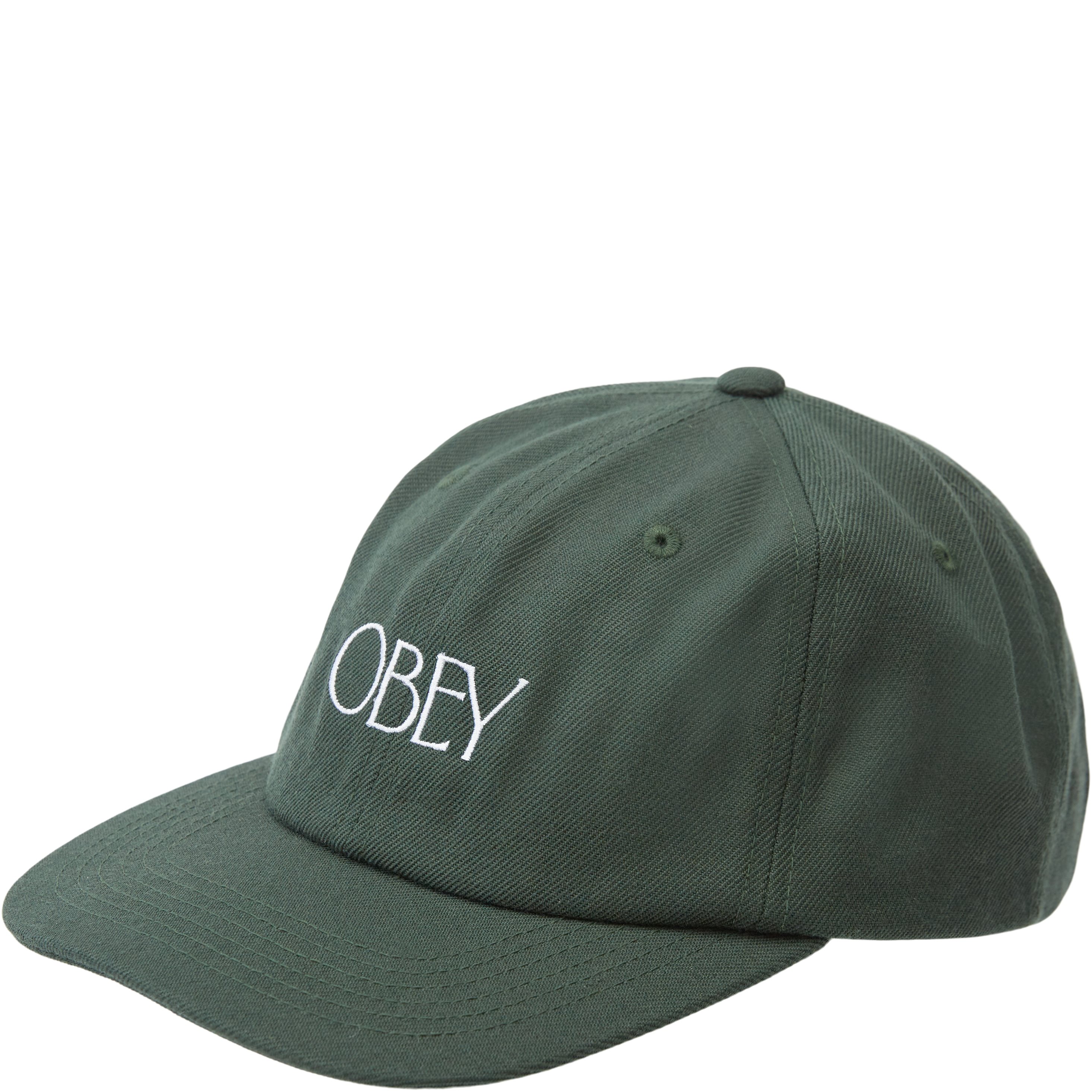Obey Caps OBEY HEDGES 6 PANEL STRAPBACK 100580318 Green