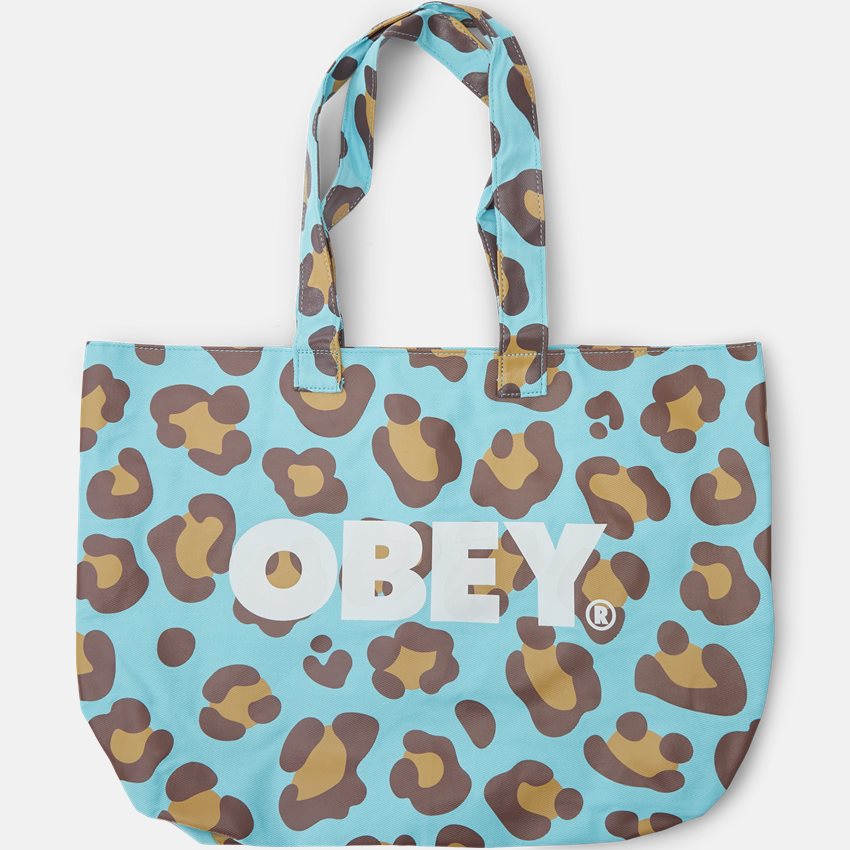Obey Väskor OBEY LEOPARD TOTE BAG 200010195 Leopard