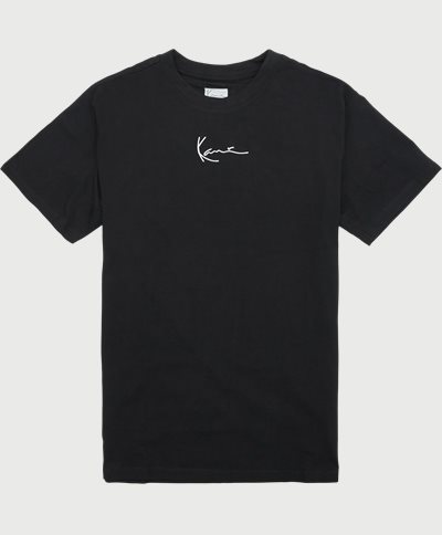 Karl Kani T-shirts SMALL SINATURE TEE Svart