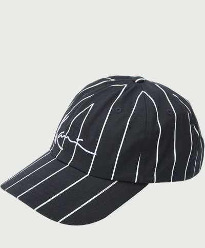 Karl Kani Caps SIGNATURE PINSTRIPE CAP Black